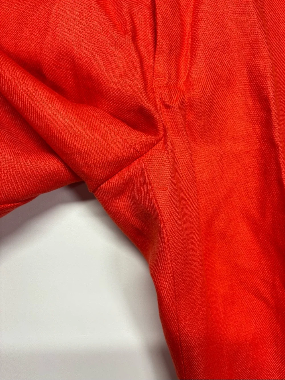✨Polo by Ralph Lauren Men’s 100% Linen Pants Vibrant Orange Chinos Size 31x30